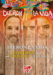Libro Dieron la Vida Beatos Mártires MSC (P Jesús Lada, msc)